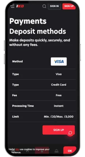 Deposit Funds and Claim Bonus