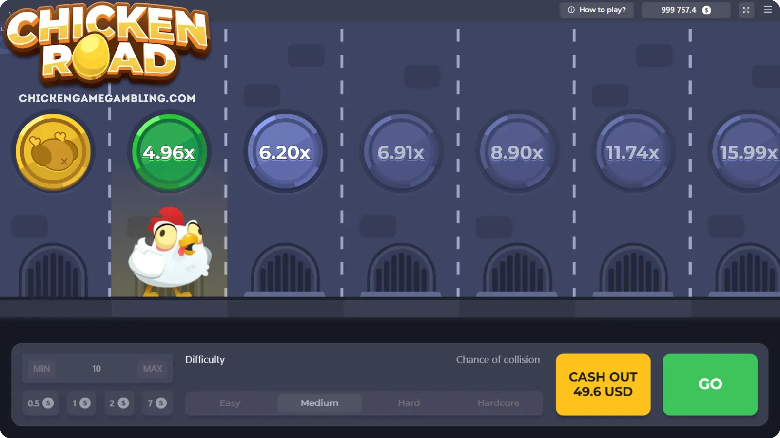 Pantalla de juego única